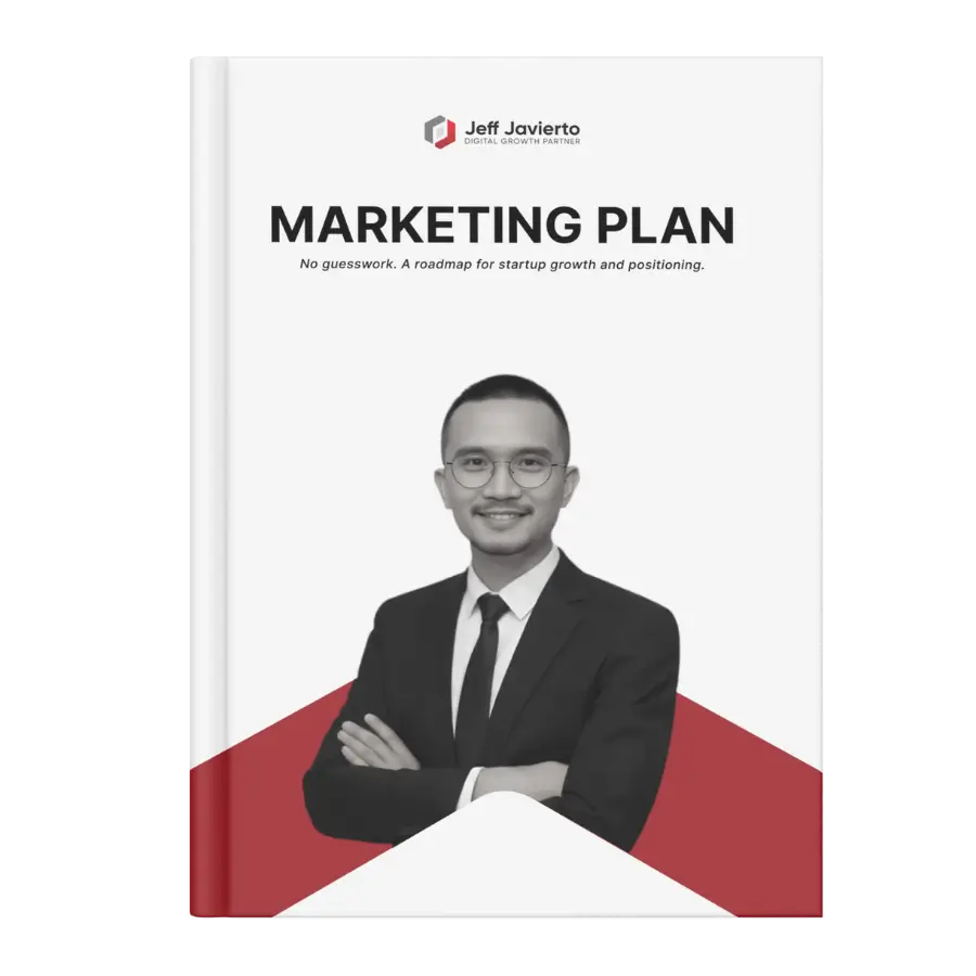 Marketing Plan Tempalte by Jeff Javierto Growth Marketing Director