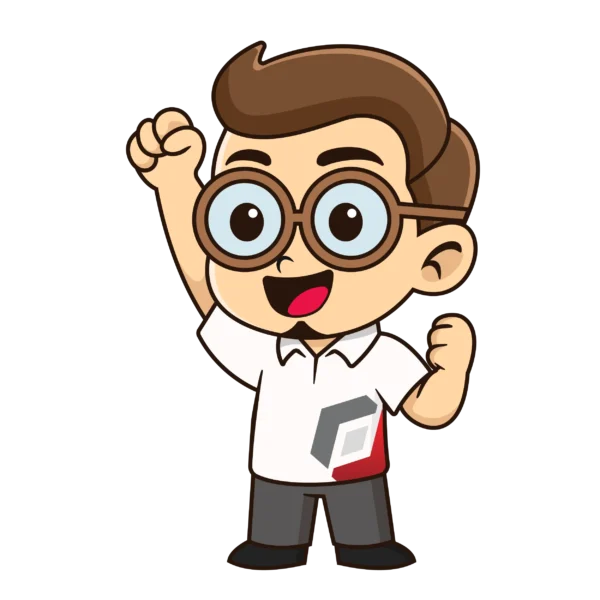 jeff javierto Chibi Illustration Icon- Happy